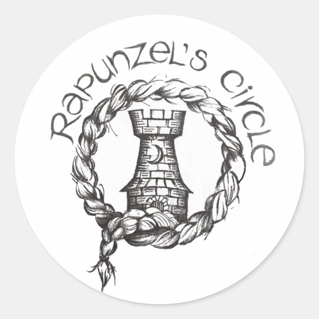 Rapunzel's Circle Sticker (Front)