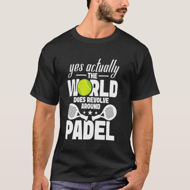 Raquet Ball Lover Player Yes Actually Fan Racket P T-Shirt (Front)