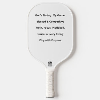 Raquette de pickleball
