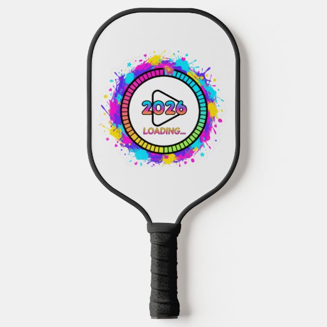 Raquette De Pickleball 2026 Loading Progress Bar Sticker (Recto)