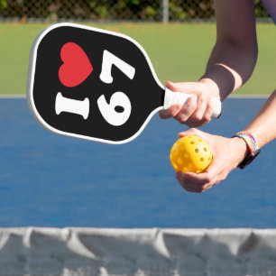 Raquette De Pickleball 67 Mème drôle J'aime six sept 67ème anniversaire