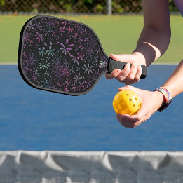 Raquette De Pickleball À motif floral
