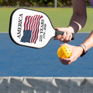 Raquette De Pickleball Aigle américain patriotique 250 ans 1776-2026