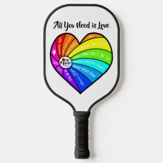 Raquette De Pickleball All You Need is Love