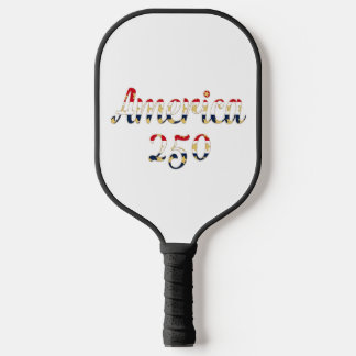 Raquette De Pickleball America 250 red white blue gold Pickleball Paddle