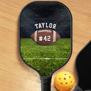 Raquette De Pickleball American Football Field Name Team Jersey Numéro