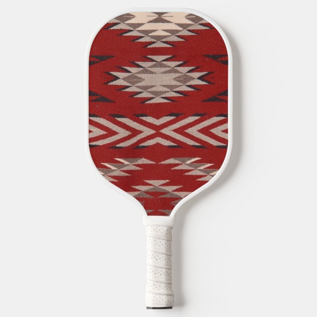 Raquette De Pickleball Amérindien Motif du sud-ouest (Recto)