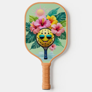 Raquette De Pickleball Amusement De Pickleball Tropical - Cute Kawaii Pad