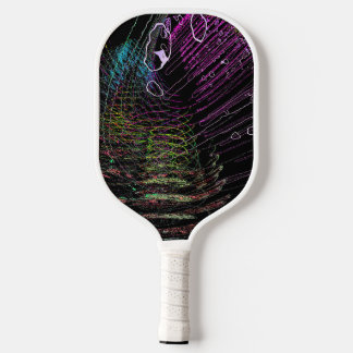 Raquette De Pickleball Anneaux Vibrants