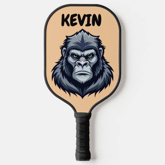 Raquette De Pickleball APE GORILLA Pagaie DE Pickleball PERSONNALISÉE (Recto)