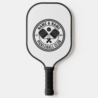 Raquette de Pickleball avec Logo de Club Circulair