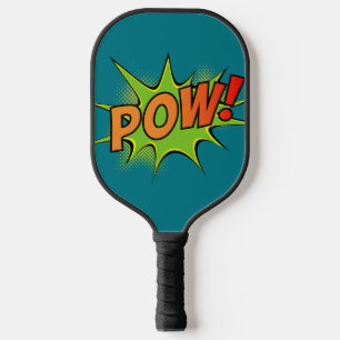 Raquette De Pickleball Bam ! Pow ! Graphiques de bandes dessinées vintage
