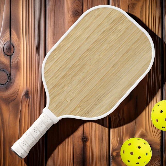 Raquette De Pickleball Bambou clair (Créateur téléchargé)