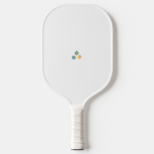 Raquette De Pickleball Banane jaune, bleu foncé vert, décoratif