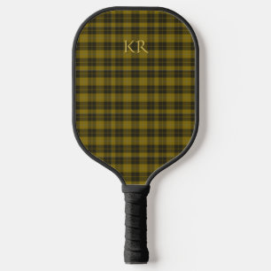 Raquette De Pickleball Barclay Tartan avec vos initiales, Scottish Plaid