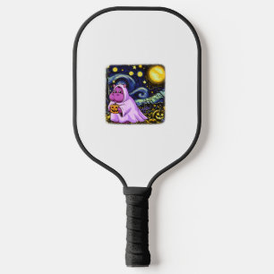 Raquette De Pickleball Bébé mignon Moo Deng Halloween Van Gogh Starry Nui