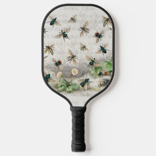 Raquette De Pickleball Bees Honey Worker Queen Nature Antique Bee