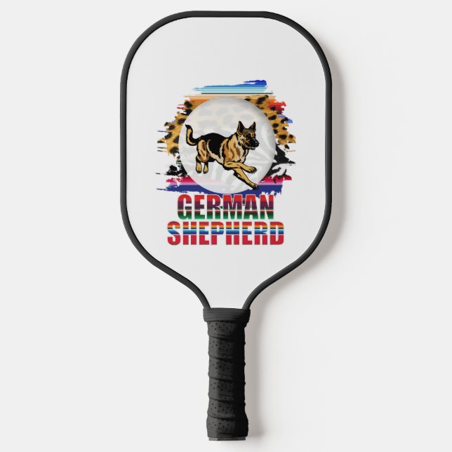 Raquette De Pickleball Berger allemand (Recto)