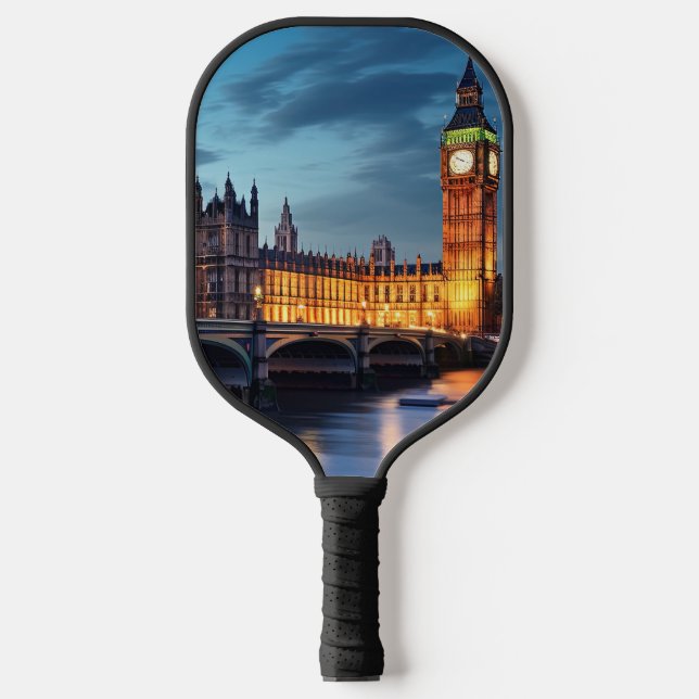 Raquette De Pickleball Big Ben, Londres. (Recto)