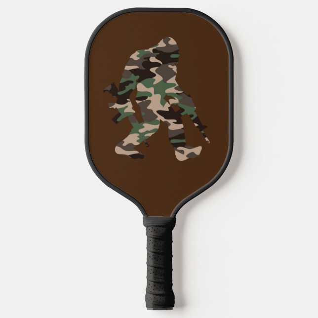 Raquette De Pickleball Bigfoot Sasquatch Camo (Recto)