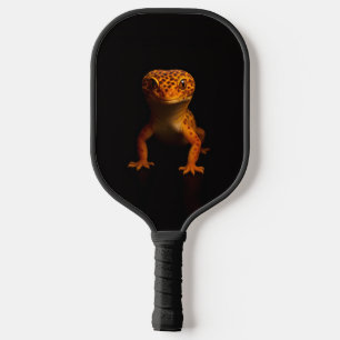 Raquette de Pickleball Black 4 Luxe, Gecko Léopard