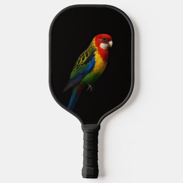 Raquette De Pickleball Black 4 Luxe Pickleball Paddle, Eastern Rosella (Verso)