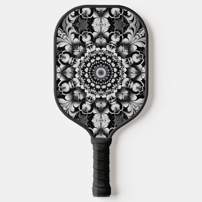 Raquette De Pickleball Black and White Bliss (Recto)