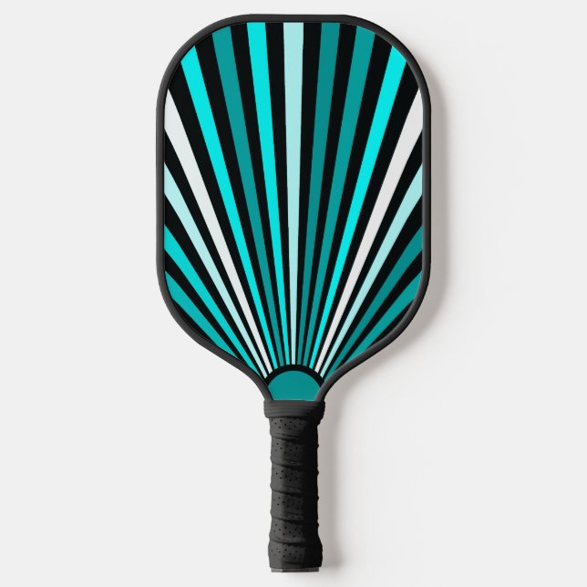 Raquette De Pickleball Blancs turquoise Blancs blancs (Recto)