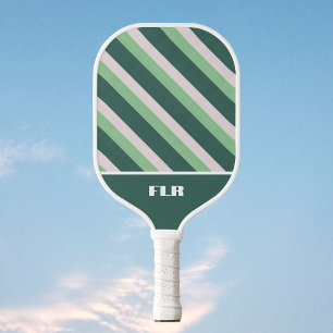 Raquette De Pickleball Boho Dark Emerald et Dusty Sage Green