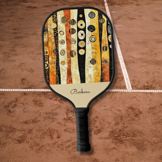 Raquette De Pickleball Boho Flair Personnalisé | Dink Well