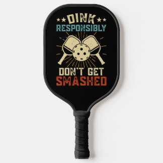 Raquette De Pickleball Boire Responsablement Vintage Starburst Crème