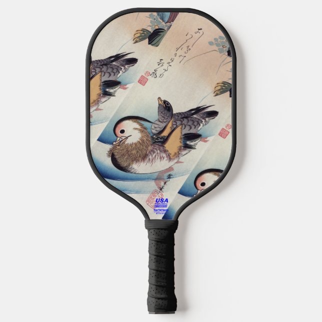Raquette De Pickleball "Bois de canard mandarin chinois" (Recto)