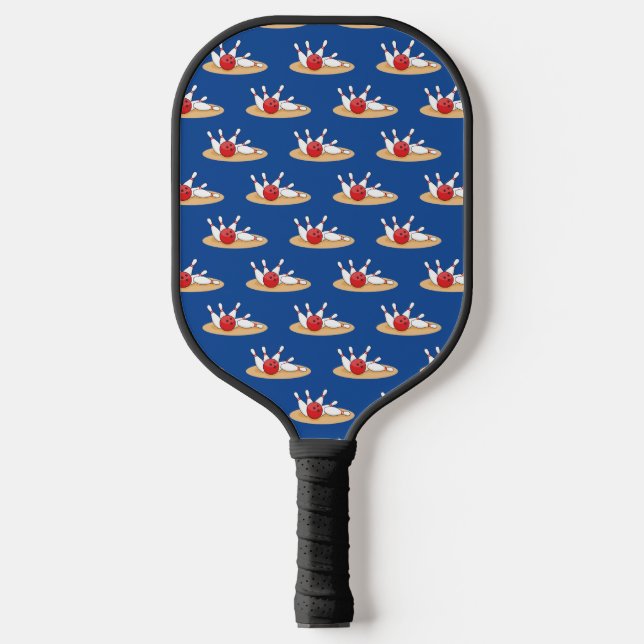 Raquette De Pickleball Bowling Ball Stritles Motif (Recto)
