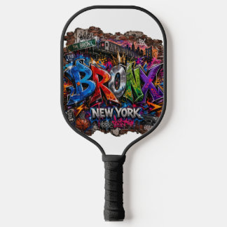 Raquette De Pickleball Bronx New York graffiti urbain art de rue