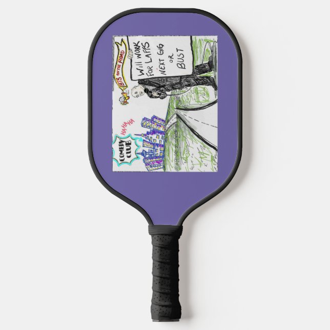 Raquette De Pickleball BTS on the Road (Recto)