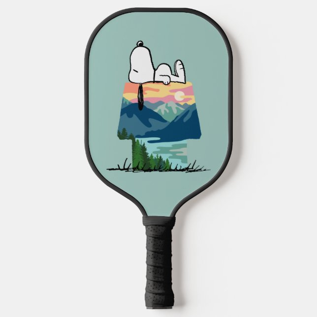 Raquette De Pickleball cacahuètes | Snoopy Dog House Go Wild (Recto)