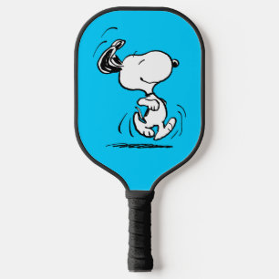 Raquette De Pickleball cacahuètes   Snoopy Happy Dance