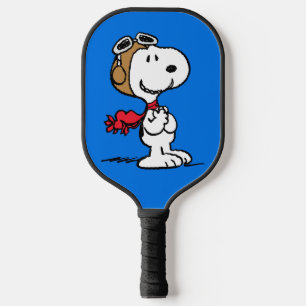 Raquette De Pickleball cacahuètes   Snoopy L'As Volant