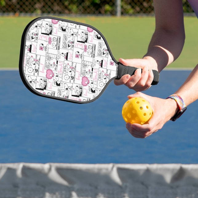 Raquette De Pickleball cacahuètes | Valentine Heart Love Motif (Insitu)