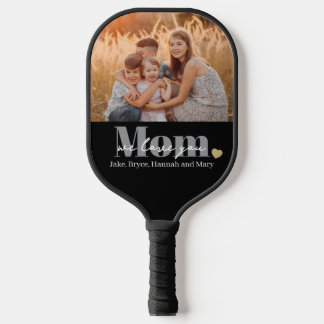Raquette De Pickleball Cadeau Photo Nous Vous Aimons Maman