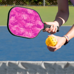 Raquette De Pickleball Camouflage en reptile rose