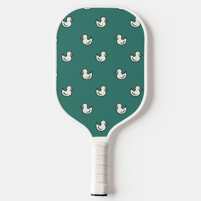 Raquette De Pickleball Canard en caoutchouc Retro Sportswear Stripes - Vi (Verso)