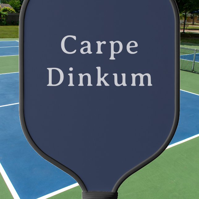 Raquette De Pickleball Caractère amusant du texte personnalisé (Custom Pickleball Paddle - Funny - Great for players!)