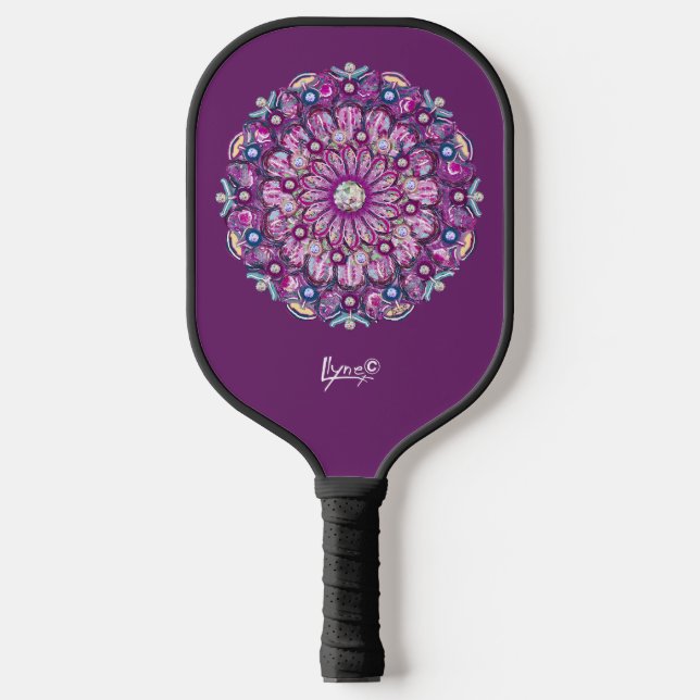 Raquette De Pickleball Cardinal Red Rosace (Recto)
