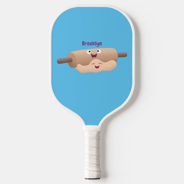 Raquette De Pickleball Caricature à pâte molle et à pâte molle (Recto)