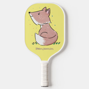 Raquette De Pickleball Caricature pour bébé renard