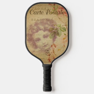 Raquette De Pickleball Carte Paddle Postale Pickleball