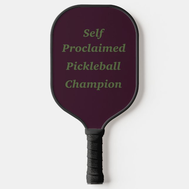 Raquette De Pickleball Champion auto-proclamé de Pickleball (Recto)