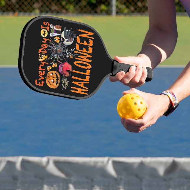 Raquette De Pickleball Chaque Jour, Halloween (Insitu)