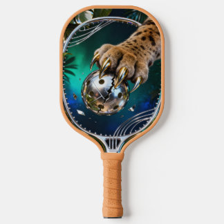 Raquette De Pickleball Chat de jungle féroce Slash Metallic Pickleball – 